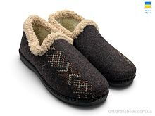 Тапки РТ15 коричневий Rai shoes / p. 37-41 / 6пар