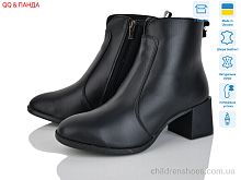 Ботинки 639-1A чорний QQ&Панда / p. 36-41 / 7пар