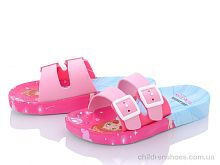 Шлепки детские Gezer 13128 pink-purple Шлепки 13128 pink-purple Violeta / p. 30-35 / 6пар