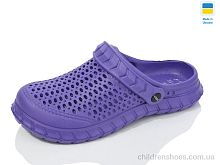 Кроксы Krok N62 фіолет Кроксы N62 фіолет Lot Shoes / p. 36-41 / 6пар