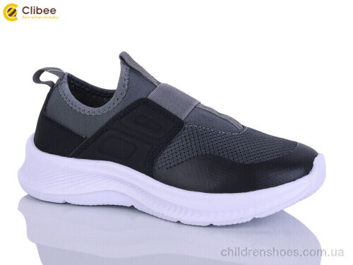 Кроссовки LC1179-2 grey-black Clibee-Apawwa / p. 33-38 / 6пар