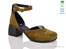 Туфли 1121 camel з. Sali / p. 36-41 / 6пар