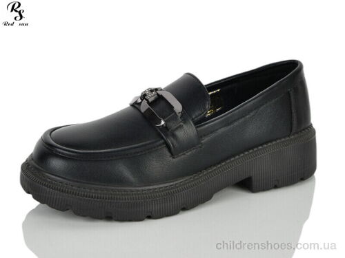 Туфли JSD001 black Red Sun / p. 37-42 / 8пар