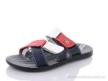 Шлепки 44Ш blue-white SANLIN / p. 41-45 / 12пар