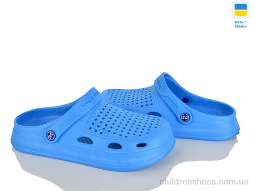 Кроксы Сабо08 синій Rai shoes / p. 36-41 / 6пар