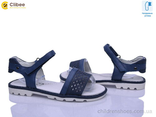 Босоножки H19 blue Clibee / p. 31-36 / 6пар
