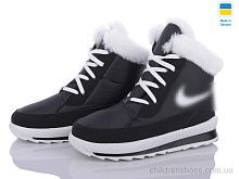 Ботинки KWZ711N чорний-білий 2025 DeMur / p. 37-41 / 8пар