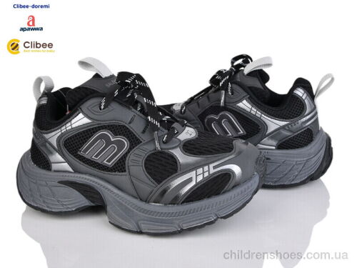 Кроссовки D250516 black Clibee-Doremi / p. 38-40 / 3пар