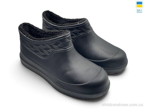 Галоши М9701 чорний Rai shoes / p. 41-45 / 8пар