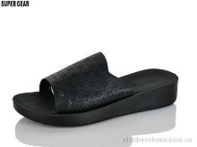 Шлепки PV10-1 black Super Gear / p. 36-41 / 8пар