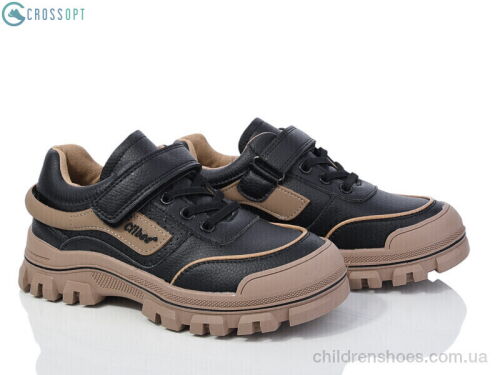 Кроссовки LC100 black-khaki CROSSOPT / p. 32-37 / 6пар