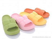 Шлепки женские No brand W819A mix Шлепки W819A mix Elmob / p. 36-41 / 12пар