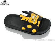 Шлепки 01-758 black Jibukang / p. 24-29 / 12пар