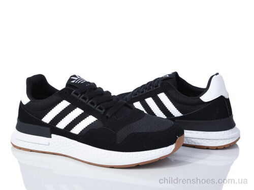 Кроссовки HD15(182-35) black-white Violeta / p. 40-44 / 8пар