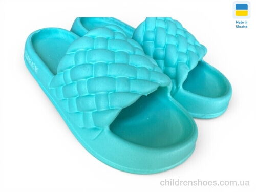 Шлепки 2001 бірюзовий Rai shoes / p. 36-41 / 6пар