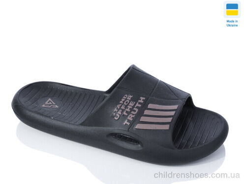 Шлепки L141 black Inblue / p. 40-45 / 8пар