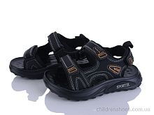 Босоножки ZY009 black Sportik / p. 27-32 / 8пар