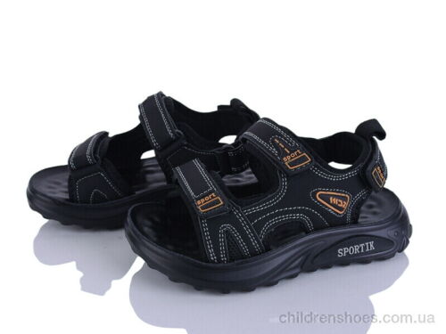 Босоножки ZY009 black Sportik / p. 27-32 / 8пар