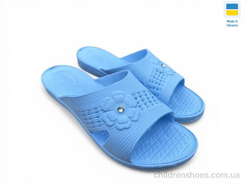 Шлепки Камінь квітка блакитний Rai shoes / p. 36-41 / 8пар