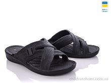 Шлепки П11 чорний Favorit / p. 40-45 / 8пар