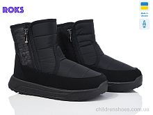 Дутики Progress Progress 3715 чорний Дутики Progress 3715 чорний Roks / p. 37-42 / 6пар