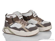 Кроссовки ABQ1983P-1 beige-coffee Clibee-ShoSho / p. 32-37 / 6пар