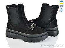 Ботинки 5408-1 чорний Paolla / p. 37-41 / 6пар