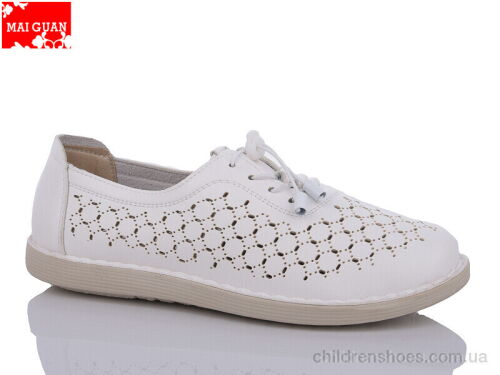 Туфли F5-12 white Maiguan / p. 37-42 / 8пар