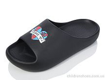 Шлепки AML109 чорний M&L  Alex13 / p. 36-41 / 8пар