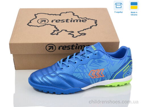 Футбольная обувь DM024405-1 royal Restime / p. 41-45 / 8пар
