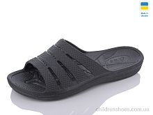 Шлепки П41 чорний Inblue / p. 40-45 / 6пар