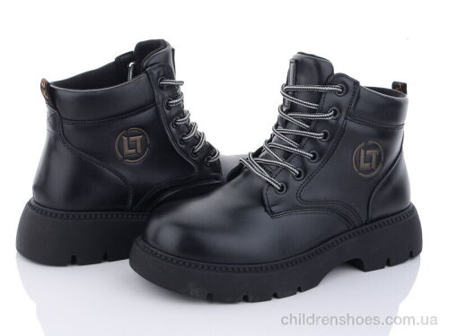 Ботинки 197-170 black Violeta / p. 36-40 / 8пар