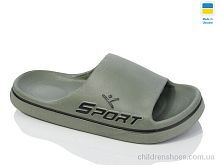 Шлепки N403 хакі Lot Shoes / p. 41-46 / 8пар