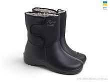 Сапоги из пены D-339 A чорний Rai shoes / p. 37-41 / 6пар