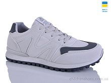 Кроссовки 691 св.сірий Крок / p. 36-40 / 8пар