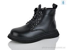 Ботинки 9018 black KEWK / p. 31-36 / 6пар