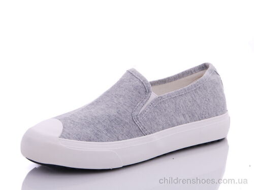 Слипоны 001 grey CR / p. 36-40 / 12пар