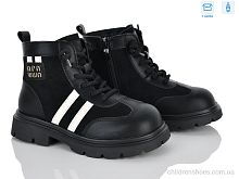 Ботинки ABQ0563R black Clibee-ShoSho / p. 29-36 / 8пар