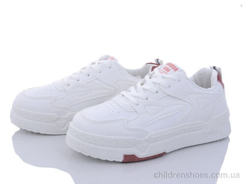 Кроссовки 45-96 white-red Violeta / p. 36-41 / 8пар