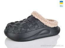 Галоши 604 чорний Lot Shoes / p. 36-41 / 8пар