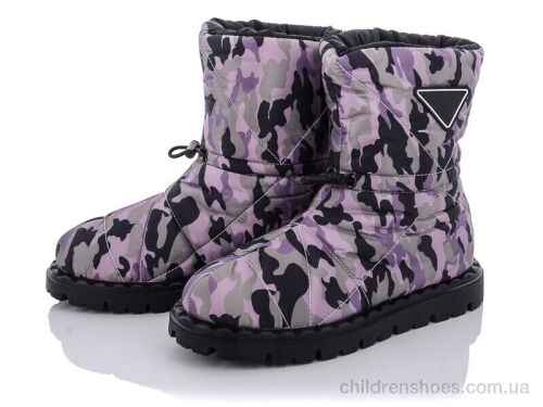 Дутики M3(5909)-9 purple Violeta / p. 36-41 / 8пар
