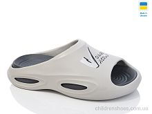 Шлепки N135 сірий Lot Shoes / p. 41-45 / 6пар