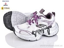 Кроссовки Apawwa A992522 white-purple Кроссовки A992522 white-purple Clibee-Doremi / p. 31-37 / 7пар