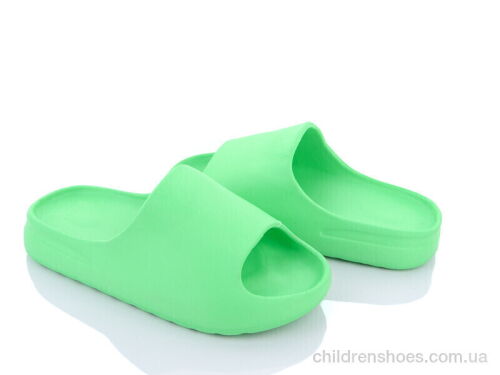 Шлепки W403-16 green Violeta / p. 36-41 / 8пар