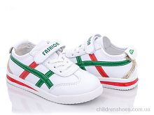 Кроссовки Y67-A02 white-green Violeta / p. 26-31 / 6пар