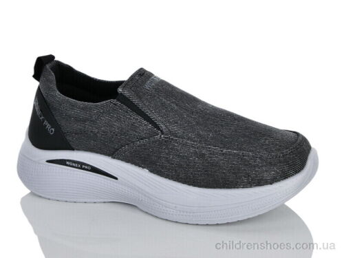 Кроссовки 45-407 black Violeta / p. 41-45 / 8пар