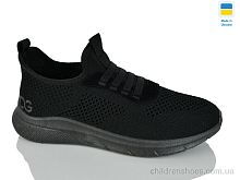 Кроссовки N25-04 чорний Lot Shoes / p. 40-45 / 8пар