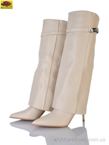 Сапоги RWD88 beige Mei De Li / p. 36-40 / 6пар