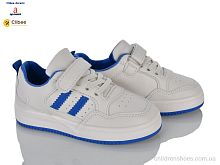 Кроссовки FG22-2 white-blue Clibee-Doremi / p. 25-30 / 6пар