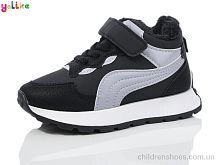 Кроссовки No brand Зима 971-1 Кроссовки 971 black Yalike / p. 26-31 / 12пар